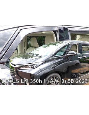 ΑΝΕΜΟΘΡΑΥΣΤΕΣ ΓΙΑ LEXUS LM 350H (AW10) 5D 2023+ ΣΕΤ ΑΥΤΟΚΙΝΗΤΟΥ ΑΠΟ ΕΥΚΑΜΠΤΟ ΦΙΜΕ ΠΛΑΣΤΙΚΟ HEKO - 4 ΤΕΜ.