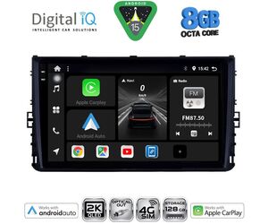 DIGITAL IQ BXK 20758_CPAA (9inc) MULTIMEDIA TABLET for VW POLO – TROC – TCROSS mod. 2017-2026