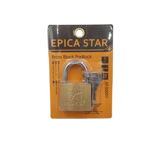 ΛΟΥΚΕΤΑΚΙ 38mm EPICA STAR ΜΕ 3 ΚΛΕΙΔΙΑ EP-50097