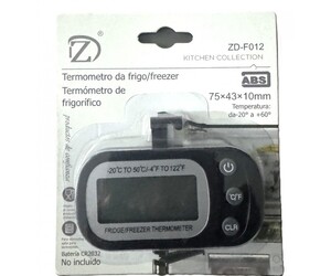 ΘΕΡΜΟΜΕΤΡΟ ΨΥΓΕΙΟΥ -20°C - +60°C 75x43x10cm ZD-F012