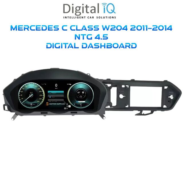DIGITAL IQ DDD 985_DC (12.3in) DIGITAL INSTRUMENT CLUSTER for MERCEDES C CLASS (W204) mod. 2011-2014 with NTG 4.5