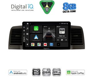 DIGITAL IQ BXF 7712BL_CPAA (9inc) MULTIMEDIA TABLET for TOYOTA COROLLA mod. 2001-2006 (BLACK)