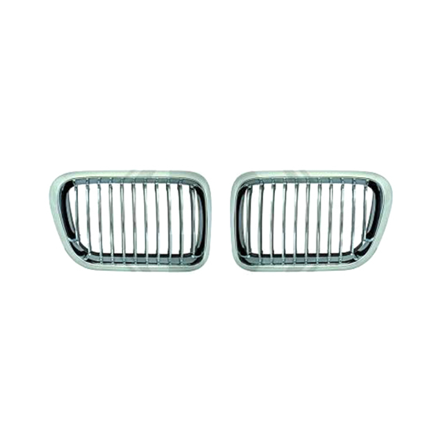 BMW ΣΕΙΡΑ 3 E36 1996-1999  COUPE/CABRIO/COMPACT ΜΑΣΚΑΚΙΑ ΕΜΠΡΟΣ SPORT-LOOK ΧΡΩΜΙΟ (ΚΑΡΔΙΕΣ)