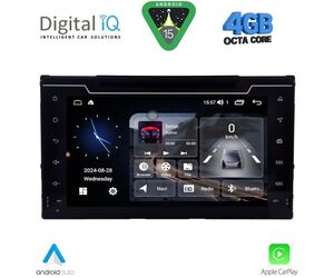 DIGITAL IQ MSG 413_CPA (7" DECK) MULTIMEDIA SYSTEM for  TOYOTA AURIS mod. 2015-2021 – AYGO X mod. 2022-2026 – COROLLA mod. 2017-2019