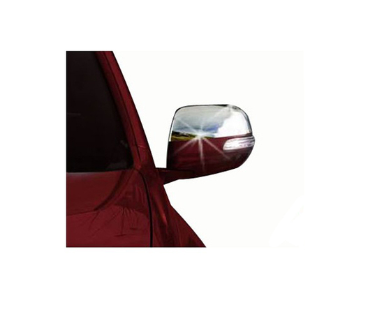 ΚΑΠΑΚΙΑ ΚΑΘΡΕΠΤΩΝ ΓΙΑ TOYOTA LAND CRUISER PRADO 150 SUV 2010+ LEXUS LXS GX 460 SUV 2010+ ΧΡΩΜΙΟΥ 2 ΤΕΜ. ΜΕΤΑΛΛΙΚΑ