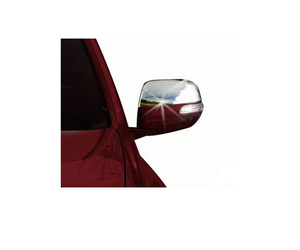 ΚΑΠΑΚΙΑ ΚΑΘΡΕΠΤΩΝ ΓΙΑ TOYOTA LAND CRUISER PRADO 150 SUV 2010+ LEXUS LXS GX 460 SUV 2010+ ΧΡΩΜΙΟΥ 2 ΤΕΜ. ΜΕΤΑΛΛΙΚΑ