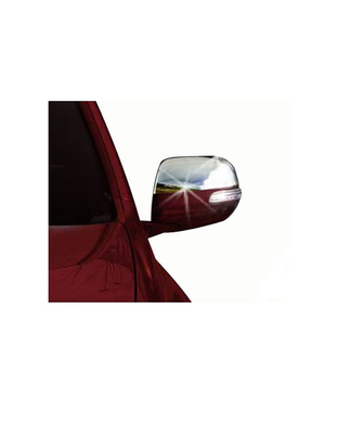 ΚΑΠΑΚΙΑ ΚΑΘΡΕΠΤΩΝ ΓΙΑ TOYOTA LAND CRUISER PRADO 150 SUV 2010+ LEXUS LXS GX 460 SUV 2010+ ΧΡΩΜΙΟΥ 2 ΤΕΜ. ΜΕΤΑΛΛΙΚΑ