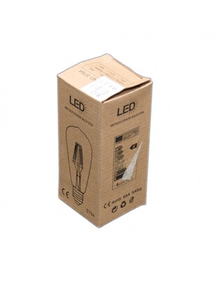 ΛΑΜΠΑ LED ST64 4W ΘΕΡΜΟ ΦΩΣ Ε27 2700Κ LI-LA-1772