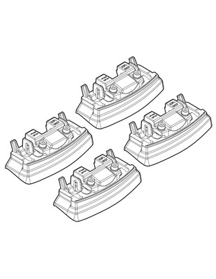 ΑΚΡΑ ΓΙΑ ΜΠΑΡΕΣ NORDRIVE ΓΙΑ RENAULT KOLEOS 06/08+ KIT