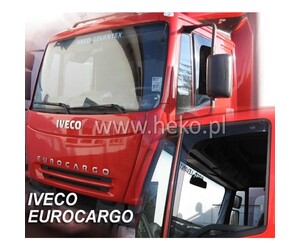 ΑΝΕΜΟΘΡΑΥΣΤΕΣ ΓΙΑ IVECO EURO CARGO / STRALIS / EURO TECH EU/UK ΖΕΥΓΑΡΙ ΑΠΟ ΕΥΚΑΜΠΤΟ ΦΙΜΕ ΠΛΑΣΤΙΚΟ HEKO - 2 ΤΕΜ.