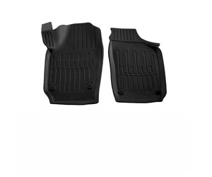 Race Axion - Πατάκια Για Seat Ibiza (6L) 2002-2008 & Cordoba (6L) 2002-2009 & Skoda Fabia (6Y) 1999-2007 & VW Polo (9N) 2001-2009 5πορτο Λάστιχο Σκαφάκια Προστατευτικά Με Κουμπώματα υλικό Λάστιχο για Επιβατικά Αυτοκίνητα - 2 τεμ. (5020062/ST)