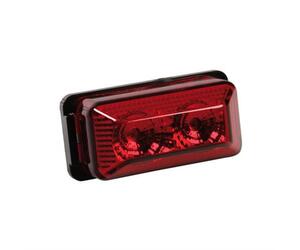 Φως Φορτηγού 24V 2LED 70x35mm Κόκκινο