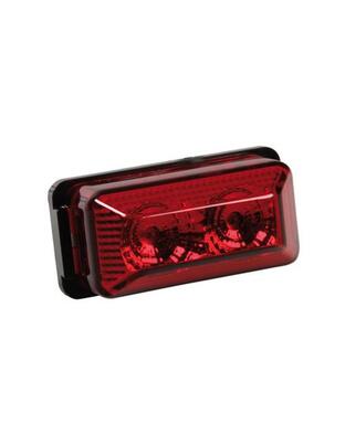 Φως Φορτηγού 24V 2LED 70x35mm Κόκκινο
