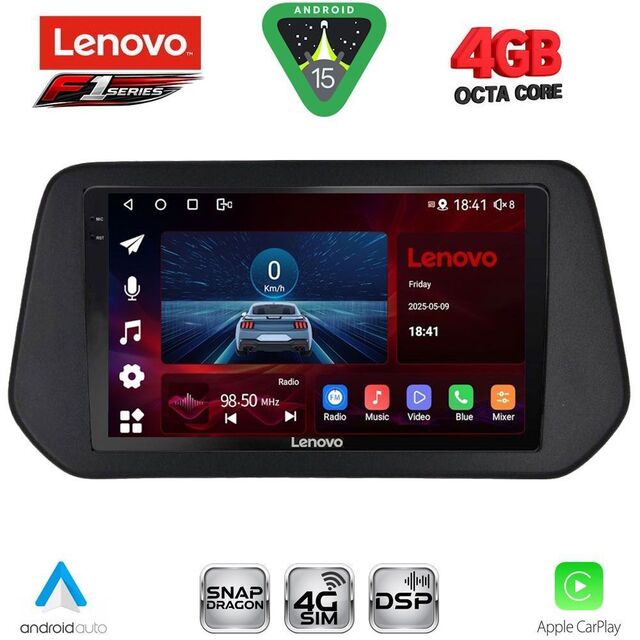 LENOVO SSQ 9690_CPA (9inc) MULTIMEDIA TABLET for SUZUKI SWIFT mod. 2024-2027 - SΧ4 S-CROSS mod. 2021-2027
