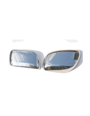 ΚΑΠΑΚΙΑ ΚΑΘΡΕΠΤΩΝ ΓΙΑ MERCEDES VITO / W638 VAN 1996-2003 / TOYOTA LAND CRUISER 200 SUV 2008+ ΧΡΩΜΙΟΥ 2 ΤΕΜ. ΜΕΤΑΛΛΙΚΑ