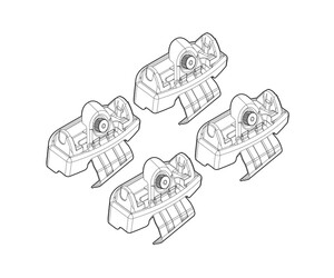 ΑΚΡΑ ΓΙΑ ΜΠΑΡΕΣ NORDRIVE ΓΙΑ TOYOTA YARIS 5D 10/11+ KIT