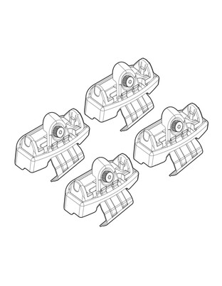 ΑΚΡΑ ΓΙΑ ΜΠΑΡΕΣ NORDRIVE ΓΙΑ TOYOTA YARIS 5D 10/11+ KIT