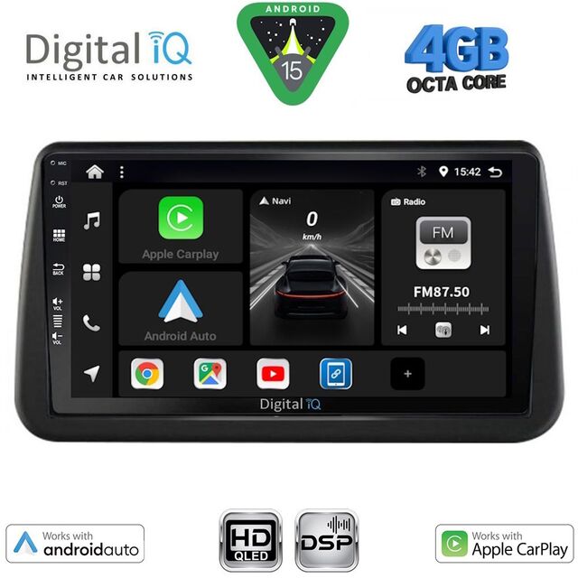DIGITAL IQ BXF 16494_CPAA (9inc) MULTIMEDIA TABLET for OPEL MERIVA mod. 2010-2017