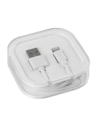 ΚΑΛΩΔΙΟ ΦΟΡΤΙΣΗΣ ΚΑΙ ΣΥΓΧΡΟΝΙΣΜΟΥ 100 cm APPLE 8 PIN ESSENTIALS LINE (ΛΕΥΚΟ)