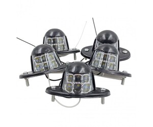LED ΦΩΤΑΚΙΑ ΠΙΝΑΚΙΔΑΣ ΚΥΚΛΟΦΟΡΙΑΣ ΣΕΤ 5ΤΜΧ KX-1982