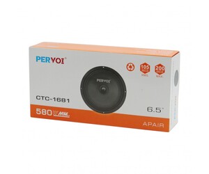 PERVOI ΣΕΤ ΗΧΕΙΑ ΑΥΤΟΚΙΝΗΤΟΥ 6.5'' 105W RMS (WOOFER) CTC-1681