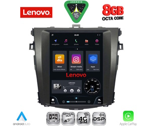 LENOVO SSW 10963_CPA TESLA STYLE  for TOYOTA COROLLA 4D mod. 2006-2012