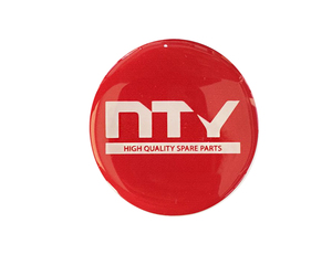 NTY ΑΥΤΟΚΟΛΛΗΤΑ ΖΑΝΤΩΝ 5,5 cm ΛΕΥΚΟ/ΜΠΟΡΝΤΟ ΣΜΑΛΤΟΥ - 4 ΤΕΜ.