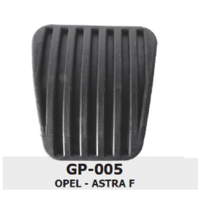 Λάστιχα για πετάλια 2 τεμάχια - Opel Astra F