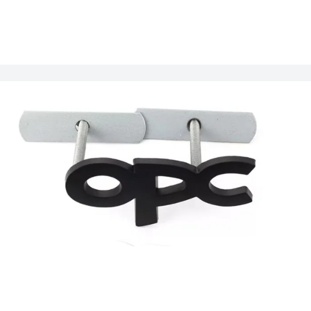 Σήμα Έμβλημα Μάσκας Μαύρο OPC για Opel