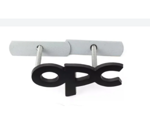 Σήμα Έμβλημα Μάσκας Μαύρο OPC για Opel