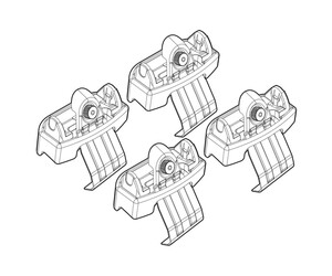 ΑΚΡΑ ΓΙΑ ΜΠΑΡΕΣ NORDRIVE ΓΙΑ TOYOTA VERSO-S 05/11+ KIT