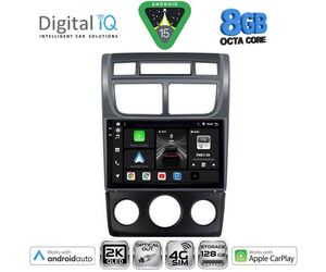 DIGITAL IQ BXK 20324BL_CPAA (CLIMA+A/C) (9inc) MULTIMEDIA TABLET for KIA SPORTAGE mod. 2004-2010