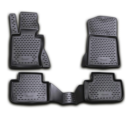ΠΑΤΑΚΙΑ ΣΕ ΣΚΑΦΗ TPE ΛΑΣΤΙΧΟ ΓΙΑ ΓΙΑ BMW X3 E83 2004-2010 ΣΕ ΜΑΥΡΟ ΧΡΩΜΑ NOVLINE - 4 ΤΕΜ