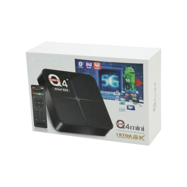 ANDROID TV BOX ULTRA HD ANDOWL AN-Q4MINI