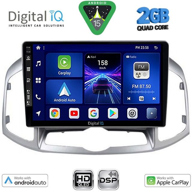 DIGITAL IQ BXC 3071_CPAA (10inc) MULTIMEDIA for CHEVROLET CAPTIVA mod. 2012-2018