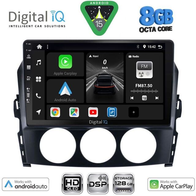 DIGITAL IQ BXF 18392_CPAA (9inc) MULTIMEDIA TABLET for MAZDA MX5 mod. 2005-2015