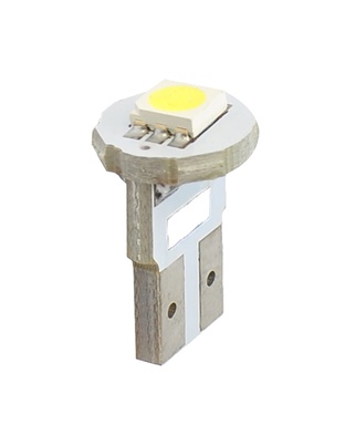 T10 W5W 12V W2,1x9,5d LED 1xSMD5050 ΛΕΥΚΟ (ΚΑΡΦΩΤΟ ΑΚΑΛΥΚΟ) BLISTER 2ΤΕΜ. M-TECH