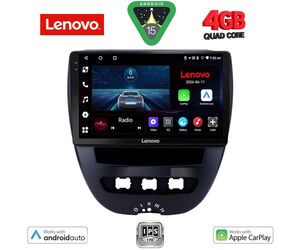 LENOVO LVE 8707_CPAA (10inc) MULTIMEDIA TABLET for CITROEN C1-PEUGEOT 107-TOYOTA AYGO mod. 2005-2014