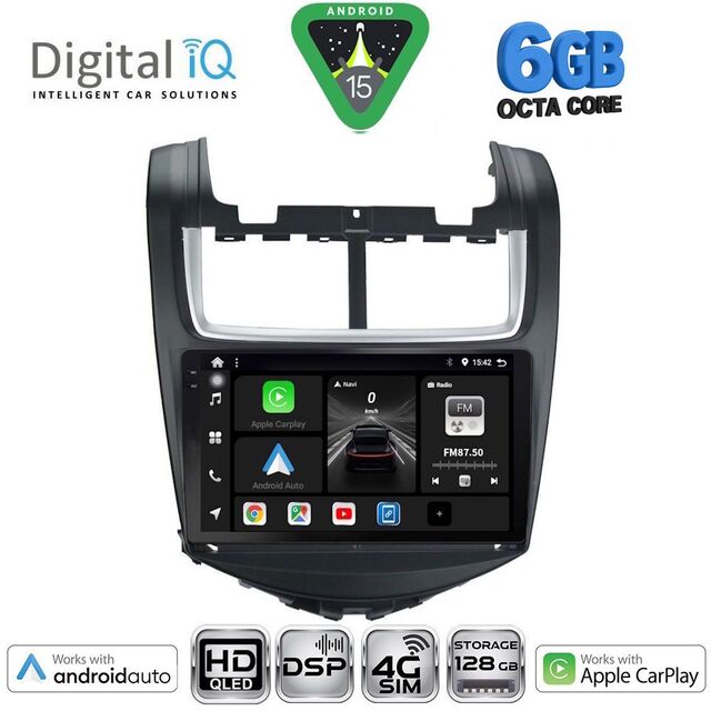DIGITAL IQ BXF 17074B_CPAA (9inc) MULTIMEDIA TABLET for CHEVROLET AVEO mod. 2014-2017