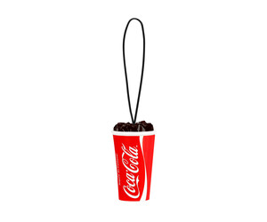 Lampa - Αρωματικά κρεμαστά 3D Cup σε σχέδιο ποτήρι Coca-Cola διάφορα αρώματα σε display - 12 τεμ. (L.FOBCC13DCDU888)