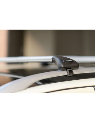 MENABO ΠΤΥΣΣΟΜΕΝΕΣ ΜΠΑΡΕΣ ΟΡΟΦΗΣ ΑΛΟΥΜΙΝΙΟΥ ARIETE 81.5-119.5 cm ΣΕ ΑΣΗΜΙ ΧΡΩΜΑ ΓΙΑ Mercedes Benz GLB-Class (X247) 5 doors 2019> ΜΕ RAISED RAILS 5.5 cm max - 2 ΤΕΜ. (12050/MB)