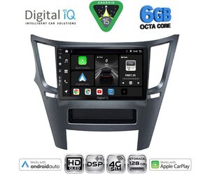 DIGITAL IQ BXF 17667_CPAA (9inc) MULTIMEDIA TABLET for SUBARU LEGACY - OUTBACK mod. 2009-2014