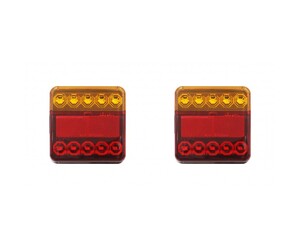 ΣΕΤ ΟΠΙΣΘΙΑ ΦΑΝΑΡΙΑ 12V HWD0088E