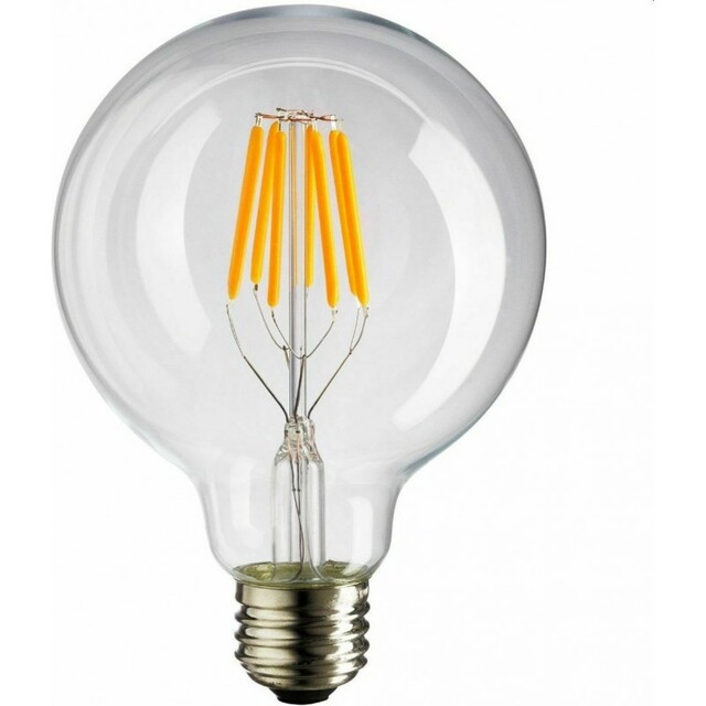ΛΑΜΠΑ LED ΦΟΥΣΚΑ 6W/E27/2700K/220V RH-G125-6W-1