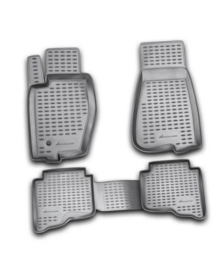 ΠΑΤΑΚΙΑ ΣΕ ΣΚΑΦΗ TPE ΛΑΣΤΙΧΟ ΓΙΑ JEEP GRAND CHEROKEE 06/2005-12/2010  ΣΕ ΜΑΥΡΟ ΧΡΩΜΑ NOVLINE - 4 ΤΕΜ.