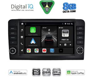DIGITAL IQ BXF 7416_CPAA (9inc) MULTIMEDIA TABLET for MERCEDES ML (W164) – GL (X164) mod. 2005-2011