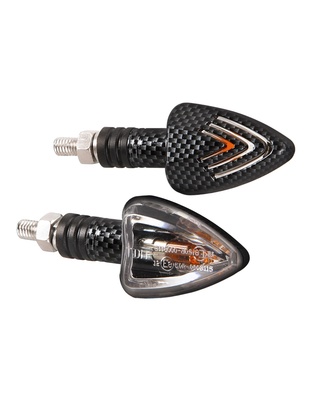 ΦΛΑΣ ΜΗΧΑΝΗΣ FOCAL 12V 21W (78x37mm) CARBON -2 ΤΕΜ.