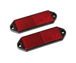ΑΝΤΑΝΑΚΛΑΣΤΙΚΑ ΚΟΚΚΙΝΑ EURO-NORM 90x35mm 2ΤΕΜ