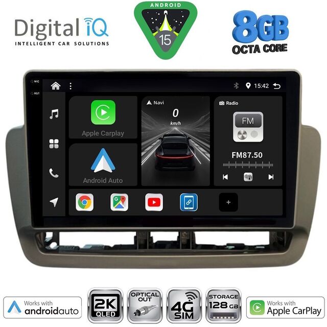 DIGITAL IQ BXK 20572GR_CPAA (9inc) MULTIMEDIA TABLET for SEAT IBIZA mod. 2012-2015