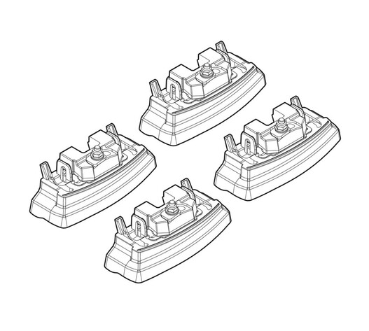 ΑΚΡΑ ΓΙΑ ΜΠΑΡΕΣ NORDRIVE ΓΙΑ MERCEDES B-KLAS W246 10/11+ KIT